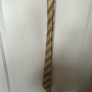 American Apparel Yellow and Black Diagonal Striped Tie